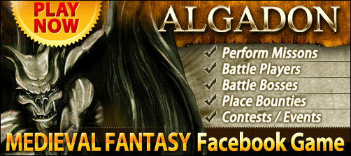 Algadon Medieval/Fantasy Game on Facebook