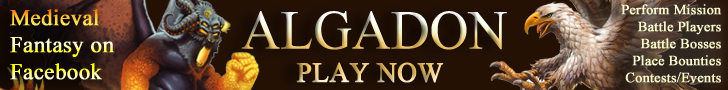 Algadon Medieval/Fantasy Game on Facebook